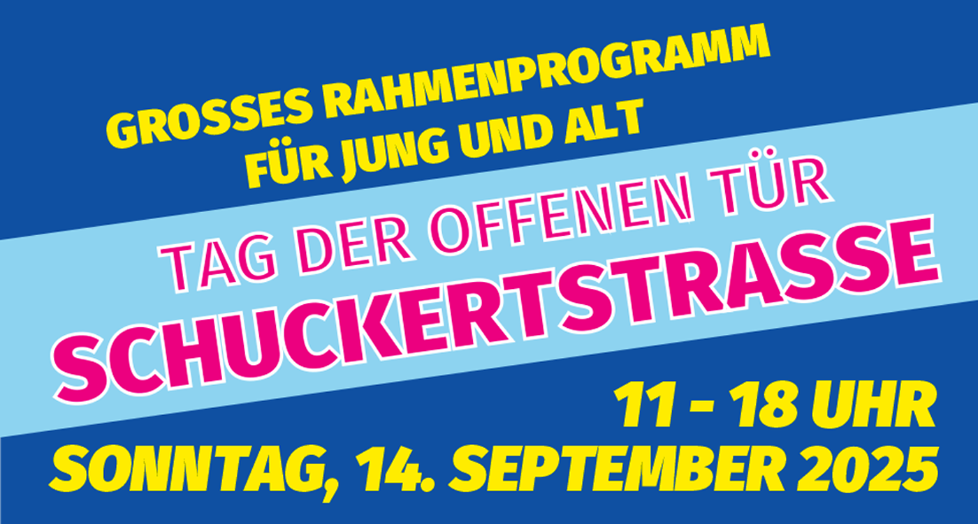 Schuckertstrasse feiert Strassenfest